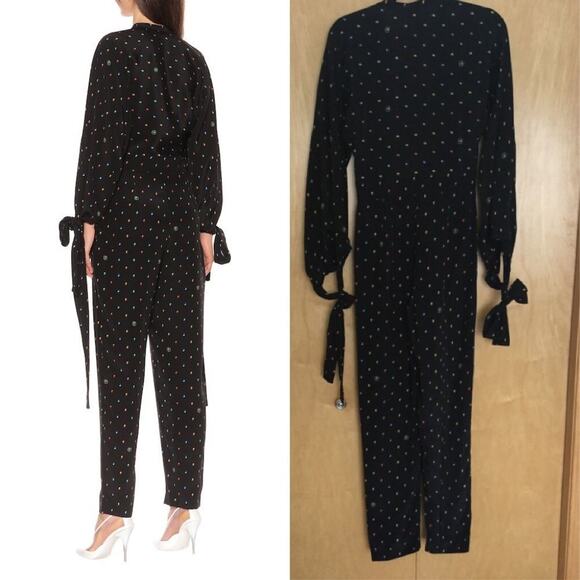 STELLA MCCARTNEY Kiera spot print jumpsuit - Picture 2 of 8